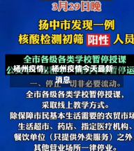 杨州疫情，杨州疫情今天最新消息