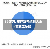 30万吨/年环氧丙烷进入全面施工阶段-第2张图片