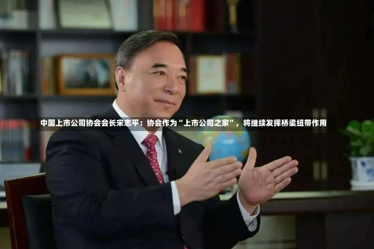 中国上市公司协会会长宋志平：协会作为“上市公司之家”，将继续发挥桥梁纽带作用-第3张图片