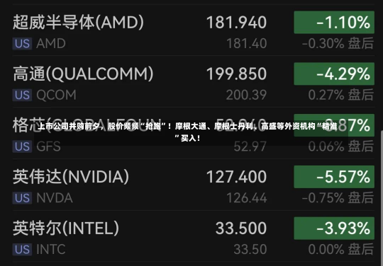 上市公司并购前夕，股价频频“抢跑”！摩根大通、摩根士丹利、高盛等外资机构“精准”买入！-第2张图片