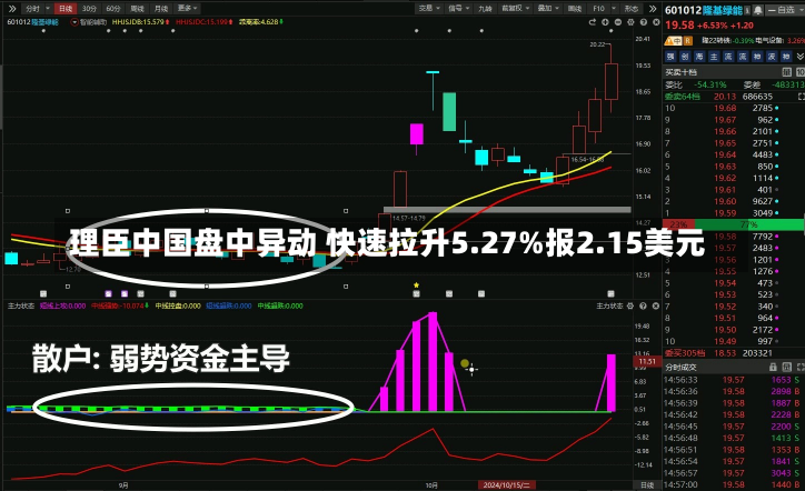 理臣中国盘中异动 快速拉升5.27%报2.15美元