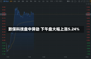 致保科技盘中异动 下午盘大幅上涨5.24%-第2张图片