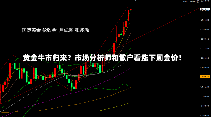 黄金牛市归来？市场分析师和散户看涨下周金价！-第2张图片