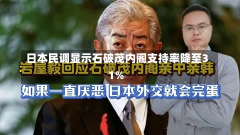 日本民调显示石破茂内阁支持率降至31%-第3张图片