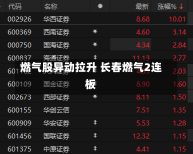 燃气股异动拉升 长春燃气2连板-第2张图片