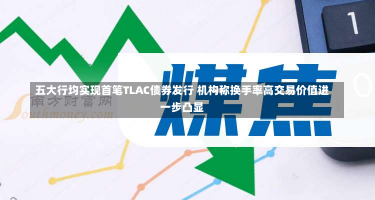 五大行均实现首笔TLAC债券发行 机构称换手率高交易价值进一步凸显-第2张图片