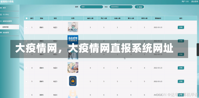 大疫情网，大疫情网直报系统网址-第2张图片