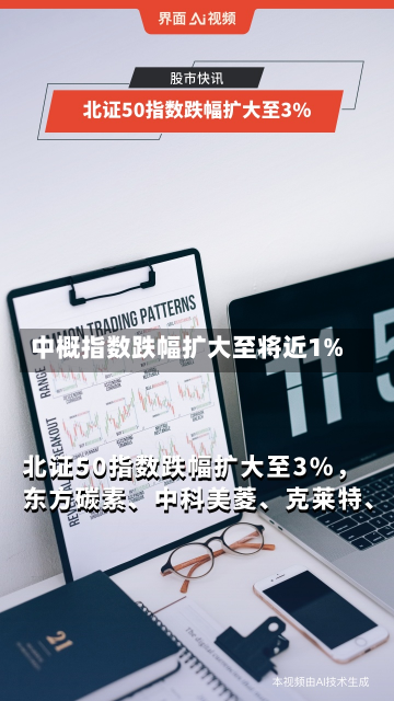 中概指数跌幅扩大至将近1%