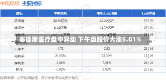 塞德斯医疗盘中异动 下午盘股价大涨5.01%-第2张图片