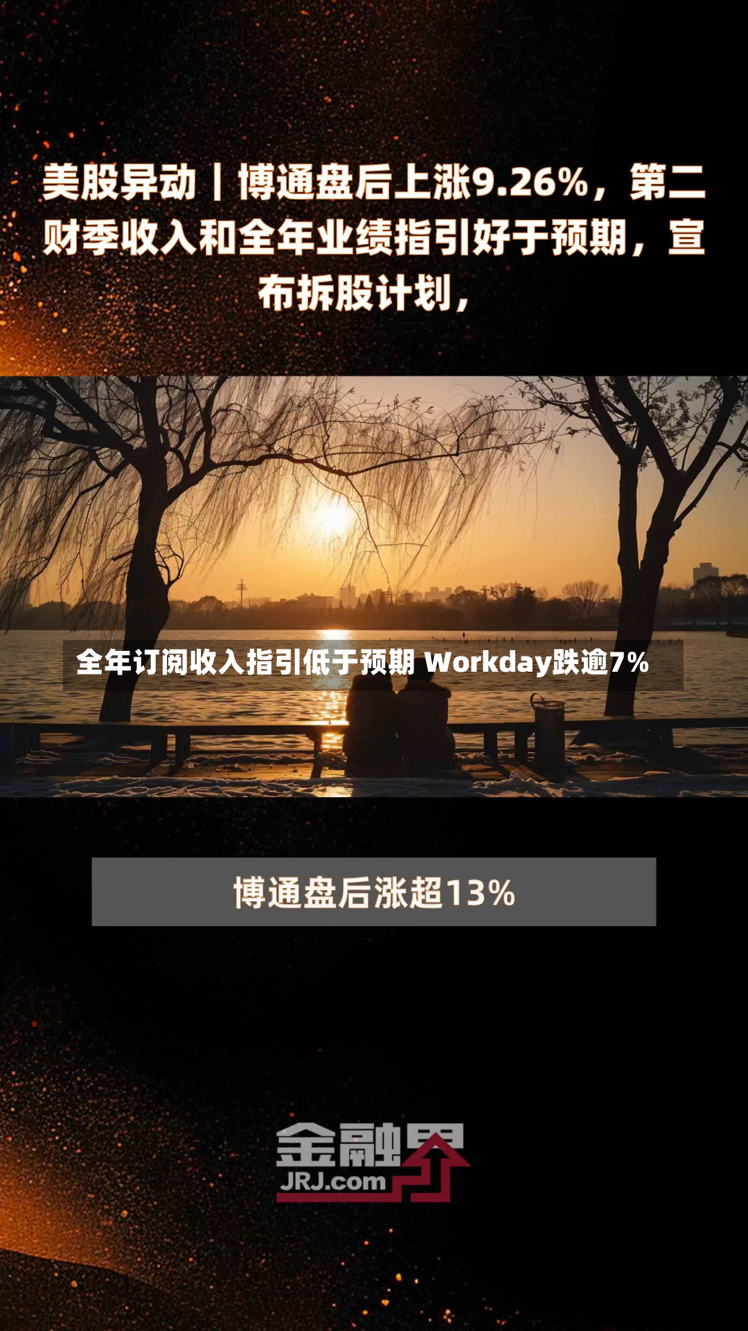 全年订阅收入指引低于预期 Workday跌逾7%-第2张图片