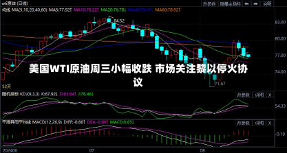美国WTI原油周三小幅收跌 市场关注黎以停火协议-第2张图片
