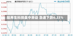 脑再生科技盘中异动 急速下跌6.23%-第3张图片