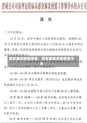 西安最新疫情报告，西安最新疫情报告今天-第2张图片