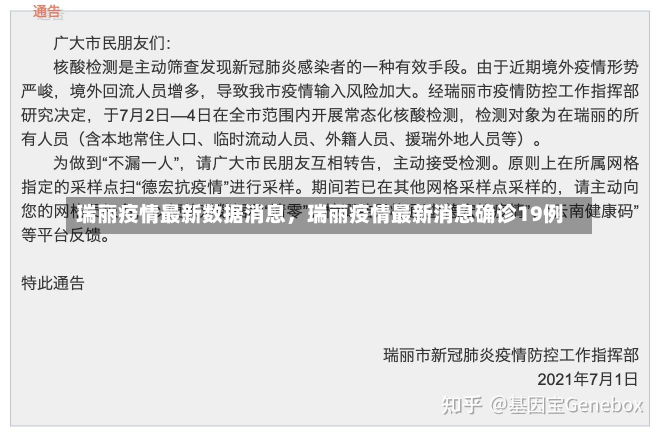 瑞丽疫情最新数据消息，瑞丽疫情最新消息确诊19例-第3张图片