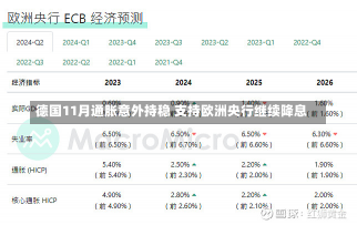 德国11月通胀意外持稳 支持欧洲央行继续降息-第2张图片