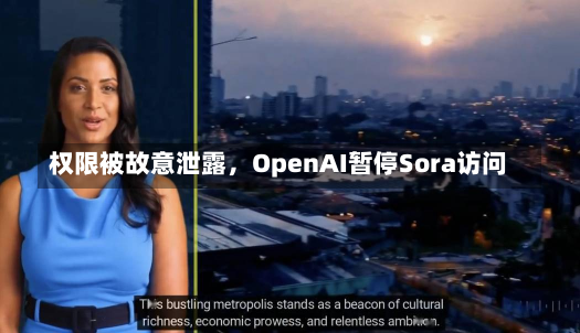 权限被故意泄露，OpenAI暂停Sora访问