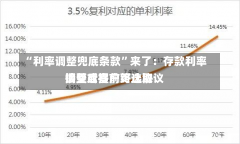 “利率调整兜底条款”来了：存款利率调整后客户可选取
接受或提前终止协议-第2张图片