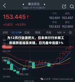 为12月行动添把火，日本央行行长称工资趋势是加息关键，日元盘中涨超1%-第3张图片