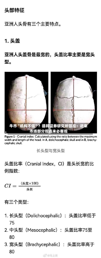 牛市“机构不信”？德邦证券研究所回应：近来
市场部分观点未必客观