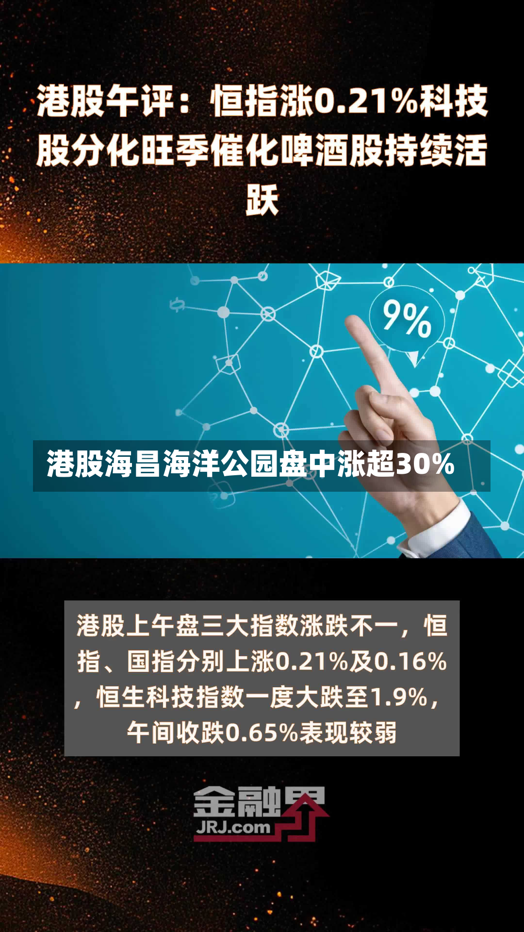 港股海昌海洋公园盘中涨超30%-第2张图片