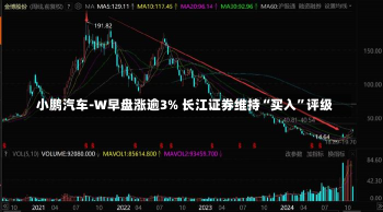 小鹏汽车-W早盘涨逾3% 长江证券维持“买入”评级-第2张图片