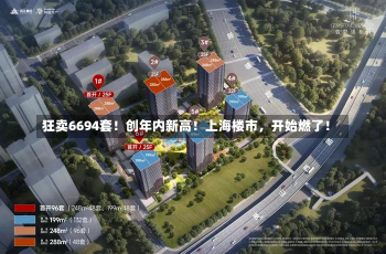 狂卖6694套！创年内新高！上海楼市，开始燃了！-第1张图片