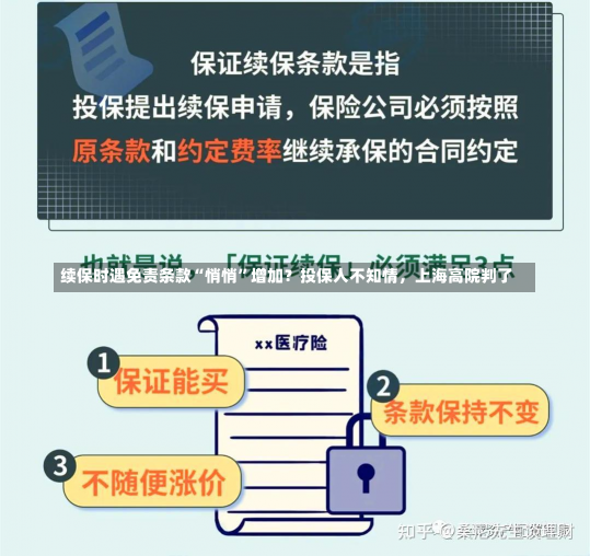 续保时遇免责条款“悄悄”增加？投保人不知情，上海高院判了