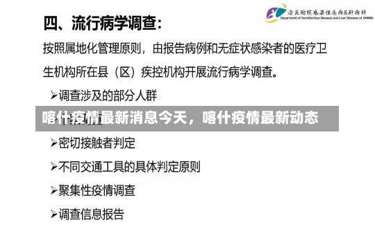 喀什疫情最新消息今天，喀什疫情最新动态-第2张图片