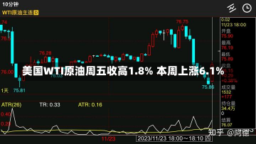 美国WTI原油周五收高1.8% 本周上涨6.1%-第3张图片