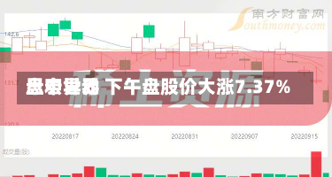 思宏世界
盘中异动 下午盘股价大涨7.37%-第2张图片