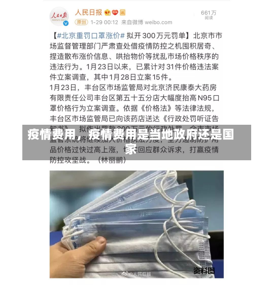 疫情费用，疫情费用是当地政府还是国家-第2张图片