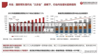 申万宏源策略：主要矛盾面临切换，顺周期行情难再扩散-第2张图片