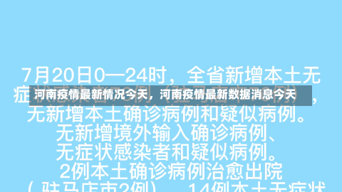 河南疫情最新情况今天，河南疫情最新数据消息今天