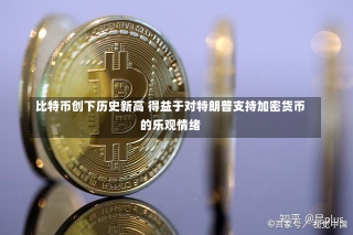 比特币创下历史新高 得益于对特朗普支持加密货币的乐观情绪-第1张图片