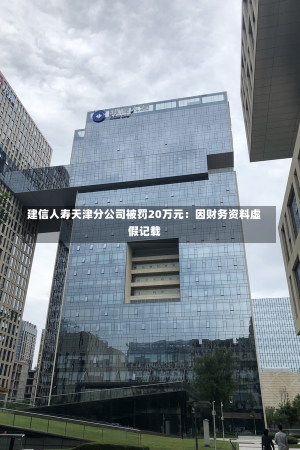 建信人寿天津分公司被罚20万元：因财务资料虚假记载