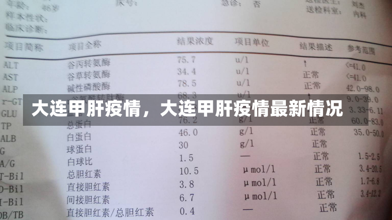 大连甲肝疫情，大连甲肝疫情最新情况