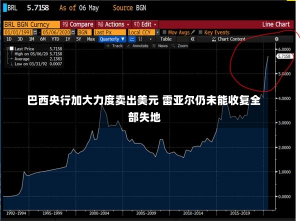 巴西央行加大力度卖出美元 雷亚尔仍未能收复全部失地-第2张图片